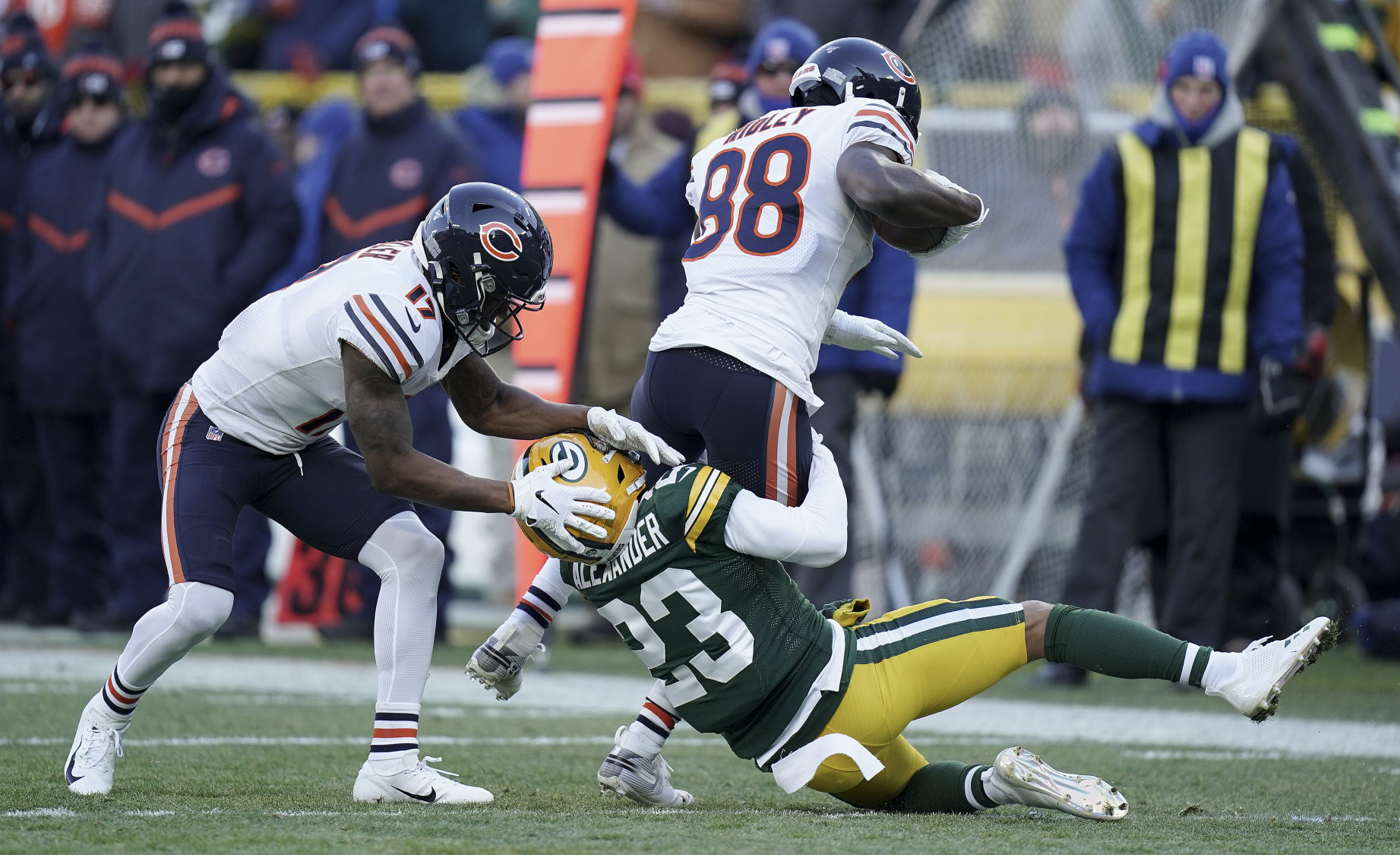 Packers 21, Bears 13